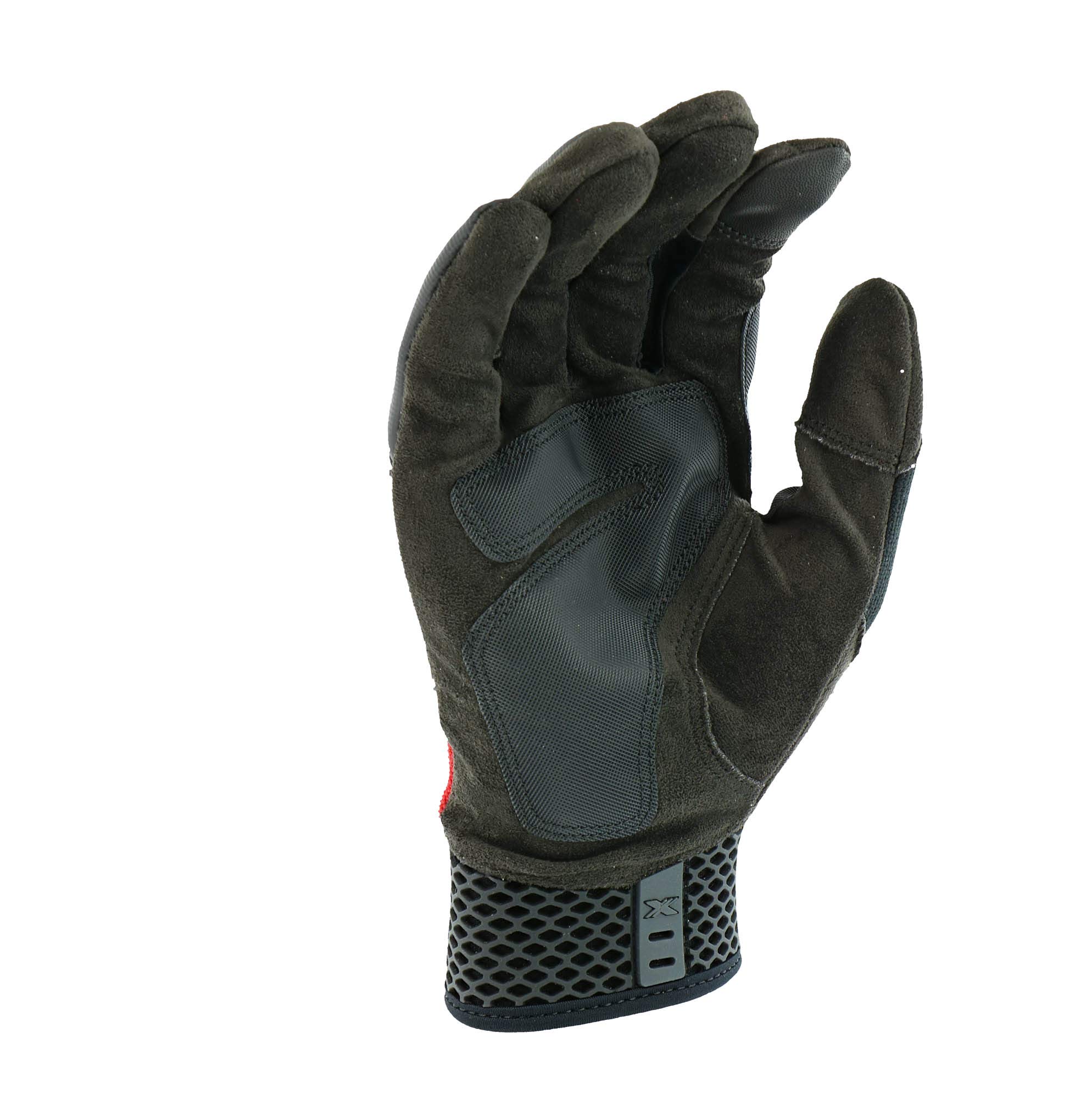 Extreme Work® 88203 Knuckle KnoX Gloves – X-Large, Black/Red